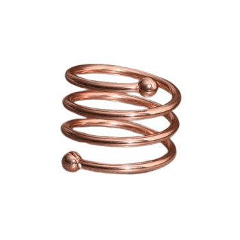 BRASS NAPKIN RING (POLISH) SET OF 4